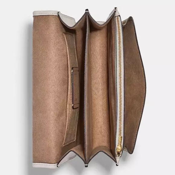 NWT Coach Klare crossbody | shoulder bag| Embroidery  signature canevas - Picture 9 of 12